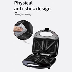 Tostadora con mango resistente al calor, máquina para tostar pan triangular, antiadherente, 750W, calentamiento de doble cara para cocina doméstica - Product Image 4