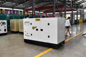 Générateur diesel triphasé 30kw à cadre fermé blanc W-tpye 100 120 150 180 200 250 <span class=keywords><strong>KVA</strong></span> Groupe électrogène diesel - Product Image 2