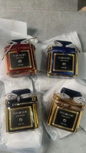 Pochette de soirée élégante en PU, motif classique de cadre, forme de flacon de parfum, avec strass brillants - Product Image 2