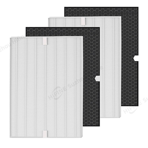 Juego de Filtros HEPA y de Carbón Activado con Diseño de Panal para Purificador de Aire <span class=keywords><strong>Winix</strong></span> H 116130 5500-2, Ecológico para Uso Doméstico - Product Image 2