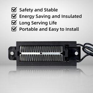 12-220V 50-100W PTC gốm không khí nóng 220C đen 95x31x25mm AC/DC điện nóng - Product Image 3