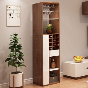 Meuble moderne de haute qualité, porte-vin, rangement pliable en bois, <span class=keywords><strong>bar</strong></span> à domicile, <span class=keywords><strong>comptoir</strong></span> - Product Image 2
