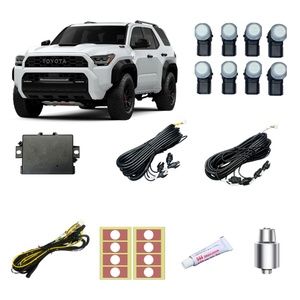 Système d'assistance au stationnement pour 4Runner 2018-2025, capteurs de stationnement intelligents sans fil avant et arrière avec caméra, radar de stationnement pour voiture - Product Image 1