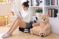 Fauteuil enfant en peluche en forme d'animal : ours en peluche, panda, licorne – Siège doux pour bébé