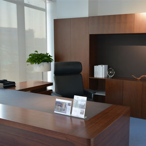 Scrivania da Ufficio Moderna Personalizzata, Scrivania Direzionale Bianca, Scrivania per Computer - Product Image 1