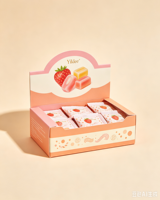 Boîte d'emballage en carton ondulé personnalisée pour cuillères et fourchettes, boîte vide pour ensemble de vaisselle, boîte de rangement pour ensemble de couteaux de cuisine