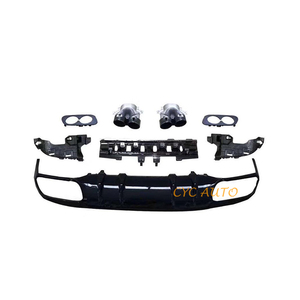 Difusor de parachoques trasero W205 <span class=keywords><strong>AMG</strong></span> C43S para <span class=keywords><strong>Mercedes</strong></span> Benz <span class=keywords><strong>C</strong></span> CLASS W205 <span class=keywords><strong>AMG</strong></span> Coupe kit de carrocería 2015 2016 2017 2018 <span class=keywords><strong>2019</strong></span> - Product Image 1