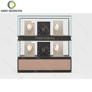 Vitrina de Vidrio para Joyería de Alta Calidad con Iluminación LED, Mostrador de Exhibición de Joyería en Venta - Product Image 1