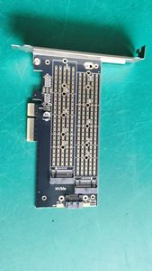 محول NVME <span class=keywords><strong>M</strong></span>.<span class=keywords><strong>2</strong></span> SSD إلى PCIe 3.0 X4, بطاقة محول NVMe <span class=keywords><strong>M</strong></span>.<span class=keywords><strong>2</strong></span> SSD NVME و SATA to PCI-e 3.0x4 محول توسيع وحدة تحكم المضيف - Product Image 3