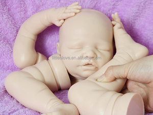 Reborn Doll Solid Silicone Kits Small Dolls <strong>Rubber</strong> Baby Realistic Molds Kits - Product Image 5