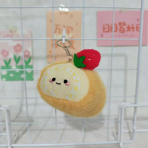 Nuovo Ciondolo Peluche a Forma di Hamburger, Hot Dog e Coscia di Pollo, in Cotone PP, Ornamento da Appendere per Zaino Scolastico, Piccoli Giocattoli di Peluche da <span class=keywords><strong>Boutique</strong></span> - Product Image 6