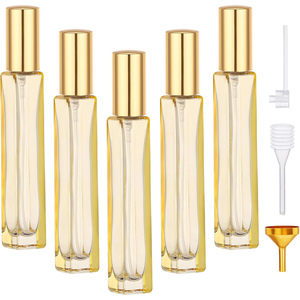 Empty Aluminum Brown Amber Glass <b>Perfume</b> Spray <b>Bottle</b> 2ml 3ml 5ml 10ml <b>Sample</b> Mist Vial with Screen Printing - Product Image 1