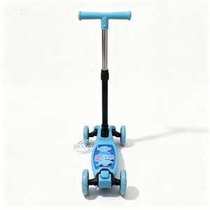 Anti-Fall Stable 5-in-1 Multifunctional Children Scooter with Seat Basket and Push <b>Rod</b> Height Adjustable for Ages 1-3-6 - Product Image 6