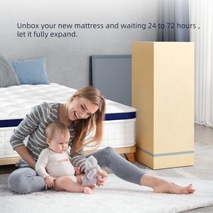 Bir kutuda lateks kraliçe kral boy minder Ultra lüks ve rahat hafızalı köpük şilte yatak odası minder - Product Image 5