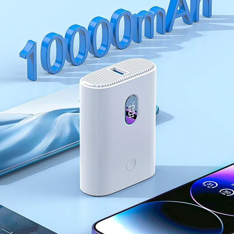 2023 nuovi arrivi 22.5w di ricarica rapida banca display digitale 10000mah caricabatteria di emergenza portatile power bank