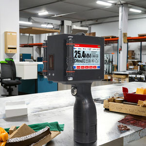 Y254X Printer kode QR Digital genggam semi-otomatis 600dpi Inkjet cepat kering karakter besar multibahasa untuk kotak kertas fleksibel - Product Image 1