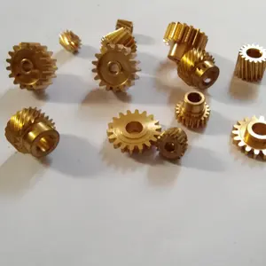 Skylon customized high precision DIN6 DIN7 brass straight gear and bronze spur gear