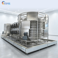 Automatische Individuele Snelle Vriesmachine Dubbele Spirale Vriesapparatuur voor de Verwerking van Vlees, Pluimvee, Vis en Zeevruchten