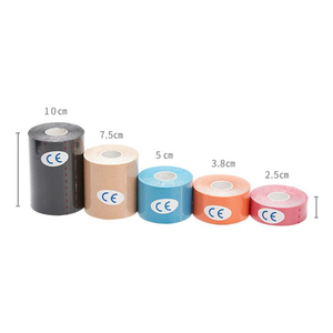 Bande de kinésiologie élastique imperméable 5cm*5m, bande de sécurité médicale et sportive pour poignet, utilisation en salle de sport, certifiée CE - Product Image 1
