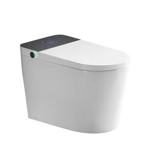 Artículos sanitarios inteligentes WC Bidé Armario de agua Baño Asiento de inodoro automático Inodoro inteligente de cerámica para baño Hotel Villa - Product Image 4