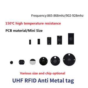 ISO18000 6C <span class=keywords><strong>UHF</strong></span> <span class=keywords><strong>RFID</strong></span> 태그 방수 PCB 안티 메탈 스티커 860-금속 창고 재고 관리를위한 960MHz EPC <span class=keywords><strong>GEN2</strong></span> - Product Image 2