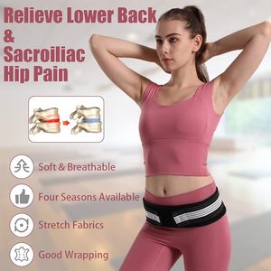 Supporto sacroiliaco per cintura per l'articolazione lombare dolore pelvico dell'anca e sciatico di maternità supporto per la gravidanza