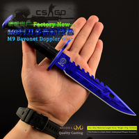 Counter Strike M9 série alliage couteau poignard jouet arme jeu de rôle accessoire arme Niche modèle personnalisé garçon cadeau Collection ornement