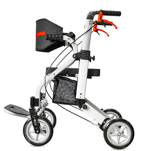 Euro Folding <strong>Walker</strong> With Shopping Bag and Elderly <strong>Seat</strong> Aircraft Grade Aluminum <strong>Walker</strong> <strong>for</strong> the Handicapped and Elderly - Product Image 1