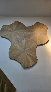 Incrustation de métal lisse Vernis <span class=keywords><strong>pour</strong></span> <span class=keywords><strong>parquet</strong></span> en noyer Planche de plancher en bois Villas Finition brossée Écologique Antidérapant Verrouillage facile à cliquer - Product Image 4