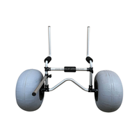 Chariot de Kayak YONK réglable de Style H avec roues de plage plates grand chariot de Kayak de roue de ballon Y02012B