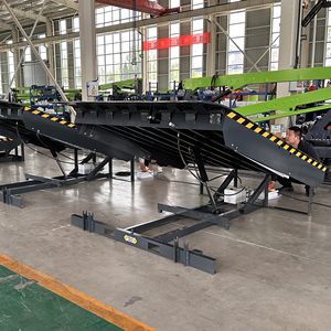 Nhiệm vụ nặng nề 8-10ton văn phòng phẩm thủy lực nền tảng Telescopic tải nền tảng Dock leveler container đoạn đường nối cho xe nâng - Product Image 5