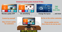 Boîtier Android TV 2025 avec Système Cloud, Mise à Jour de l'Interface Utilisateur, Amlogic S905, 1 Go, 8 Go, 128 Go, Double Wi-Fi 2.4/5 GHz, Bluetooth, Télécommande Vocale, Boîtier Android TV 4K