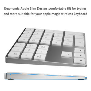 Clavier numérique ABS Bluetooth, clavier numérique avec raccourcis multiples, 34 touches, clavier numérique sans fil portable et fin pour ordinateur portable - Product Image 2
