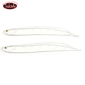 TAKEDO JJ02 Señuelos de Pesca EN EL Mar, Cebo de Cola de Pelo de 15CM/22CM/28CM, Anguila Artificial Suave para Lucio - Product Image 4