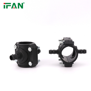 IFAN 20-63MM Raccords d'irrigation goutte à goutte agricole, collier de serrage avec système d'irrigation par tuyau, raccord rapide en PP - Product Image 1