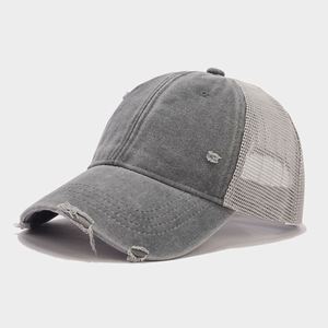 Gorra Premium Lavada, Sin Estructura, Teñida, Ajustable, para Exteriores, para Mujer, Niña, Gorra Trucker, Regalo Promocional - Product Image 3