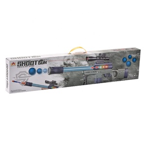 Nouveau pistolet à balles molles infrarouges électriques d'extérieur, <span class=keywords><strong>jouet</strong></span> électronique en plastique lumineux, ensemble cadeau pour garçon - Product Image 6