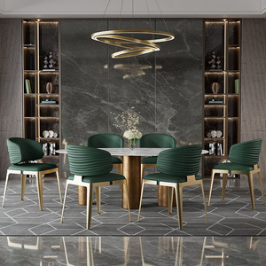 Dining Room Modern White <strong>Chairs</strong> Comfy <strong>Cb2</strong> Dining <strong>Chair</strong> Light Blue Leather Dining <strong>Chair</strong> with Metal Frame - Product Image 4