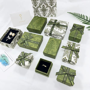 Toptan popüler lüks hediye takı kutuları bilezik kolye kutusu mücevher ambalaj - Product Image 1