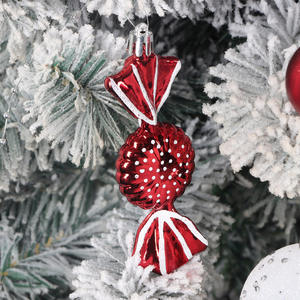 2025, superventas, 40 Uds., paquete cilíndrico de bolas de Navidad hechas a mano con formas surtidas para el hogar, árbol de Navidad y eventos festivos - Product Image 5