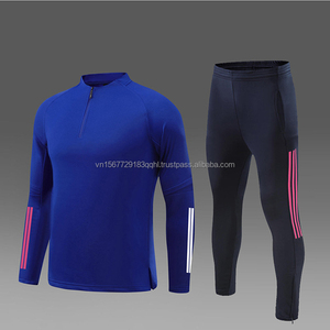 ชุดเสื้อฟุตบอลแบบซิปครึ่งตัว ระบายอากาศ ป้องกันรังสียูวี แห้งเร็ว สำหรับเด็กและผู้ใหญ่ พิมพ์ลายได้ตามต้องการ แขนยาว เหมาะสำหรับออกกำลังกายกลางแจ้ง - Product Image 6