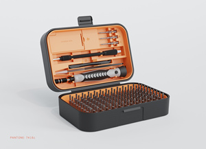 130 en 1 jeu de tournevis multi-bits professionnel pour ordinateur portable ordinateur <span class=keywords><strong>PC</strong></span> téléphone portable appareil bricolage Kit d'outils de réparation - Product Image 3