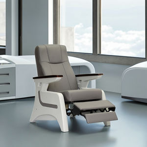 अस्पताल के उपयोग के लिए उच्च गुणवत्ता वाला मैनुअल अस्पताल कुर्सी समायोज्य चतुर्थ पोल उच्च पीठ रिक्लियर, अस्पताल के उपयोग के लिए - Product Image 3