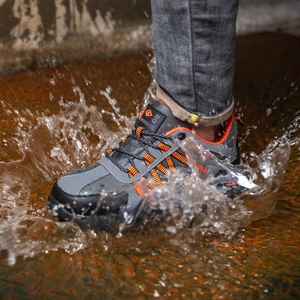 Scarpe Antinfortunistiche di Moda Casual con Protezione Industriale e Punta in Acciaio Antiscivolo da Uomo per Lavoro in Cantiere - Product Image 5