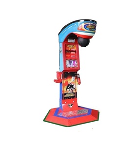 Máquina de Lotería Dragon Fist, Máquina de Juego de Boxeo con Monedas, Máquina de Diversión con Saco de Boxeo - Product Image 3