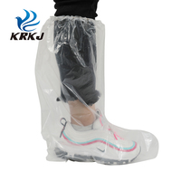 CETTIA KD818 surbottes en plastique jetables imperméables avec élastique pour vétérinaire
