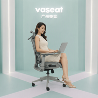 Chaise de Direction Ergonomique en Maille Premium, Confort Inégalé, Chaise de Bureau Pivotante en Maille pour Ordinateur, Chaise de Direction Exécutive en Maille