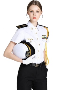 ชุดเครื่องแบบนายทหารหญิงสีขาว ชุดยูนิฟอร์มสำหรับผู้หญิง - Product Image 4