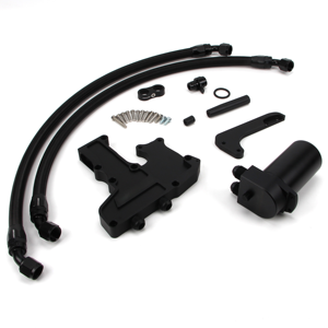 1 Juego de Nuevo Depósito de Recolección de Aceite Negro para <span class=keywords><strong>Volkswagen</strong></span> Golf MK6 <span class=keywords><strong>GTI</strong></span> Audi A3 TT A4 B8 2.0T EA888 Gen1 Gen2 TSI, Kit de Tanque de Recolección de Aceite del Motor - Product Image 3