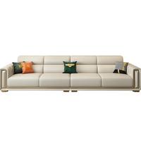 Canapé Sopa, design italien de luxe léger, cuir véritable de qualité supérieure, design moderne, canapé-lit confortable pour salon avec rembourrage en éponge